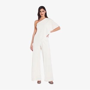 Adrianna Papell One-Shoulder Jumpsuit